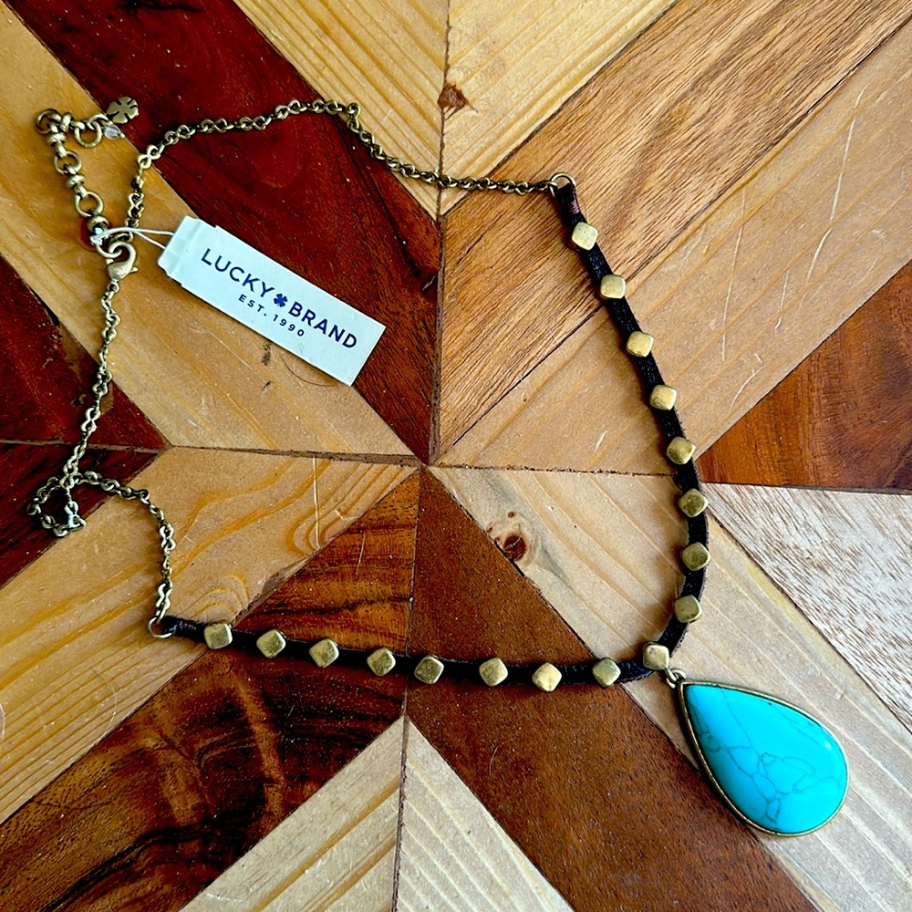 Lucky Brand Turquoise Necklace